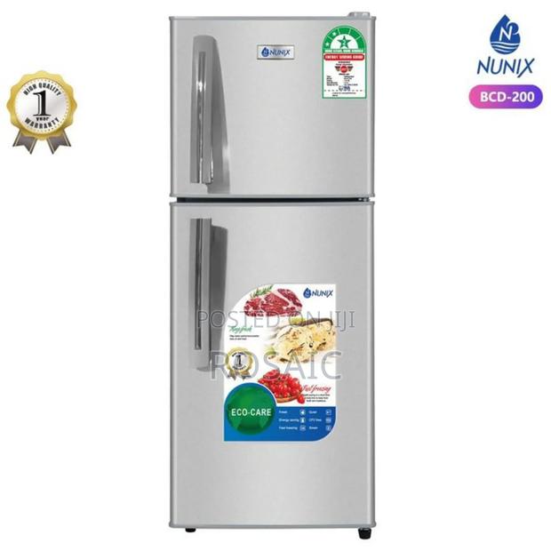 Nunix 200l Deep Refrigerator Double Door - main view
