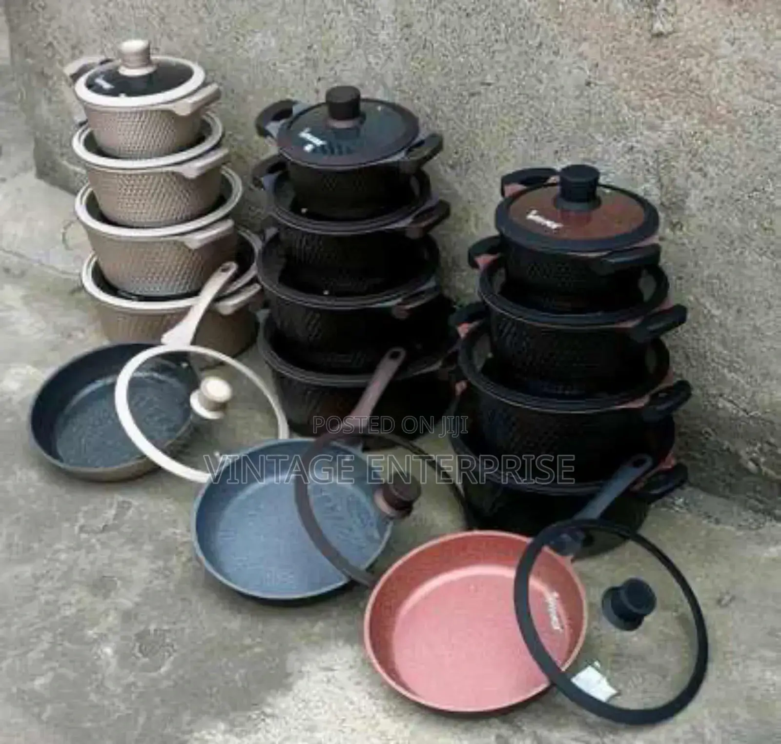 *10pcs BMN Granite Cookware Set*