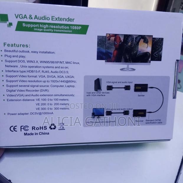 100M VGA Audio Extender - thumbnail 2