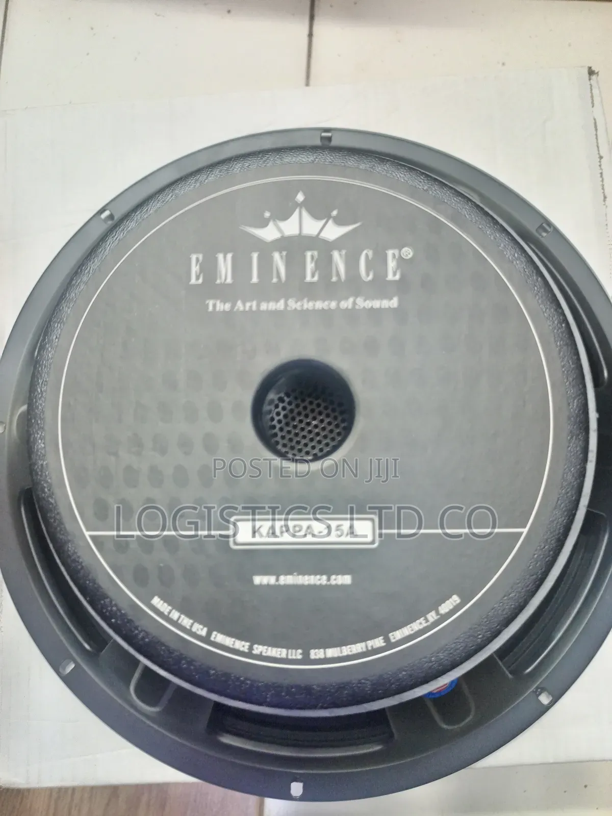 Eminence Kappa-15a 900watts - 450rms 15" Midrange Speaker