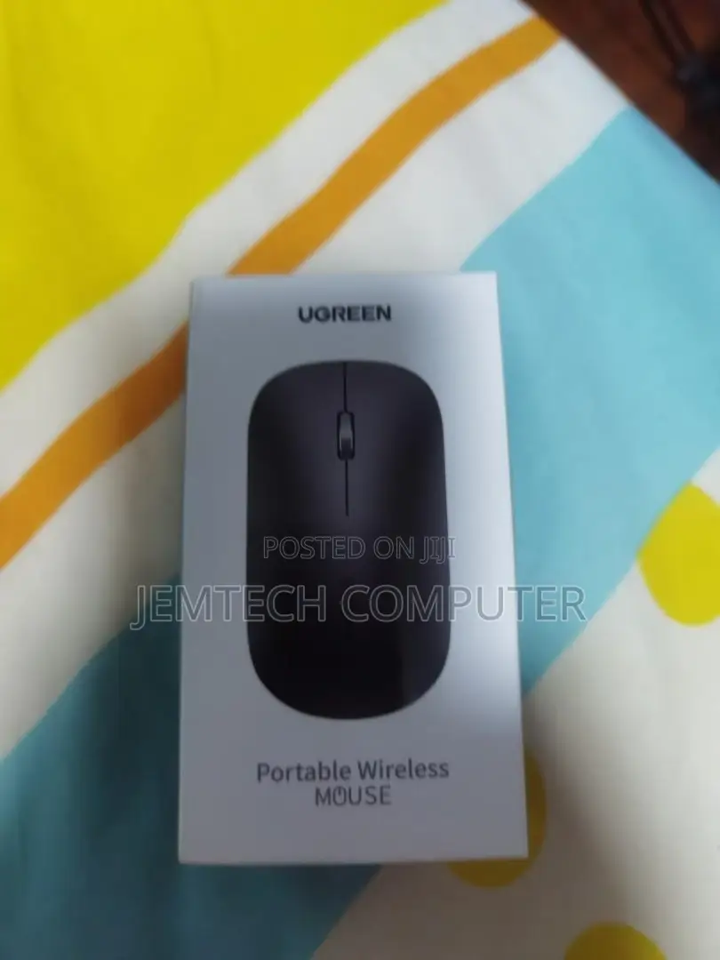 UGREEN Wireless Mouse Portable (Without Battery) - Grey`