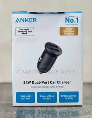 Anker 24W Dual-Port Car Charger