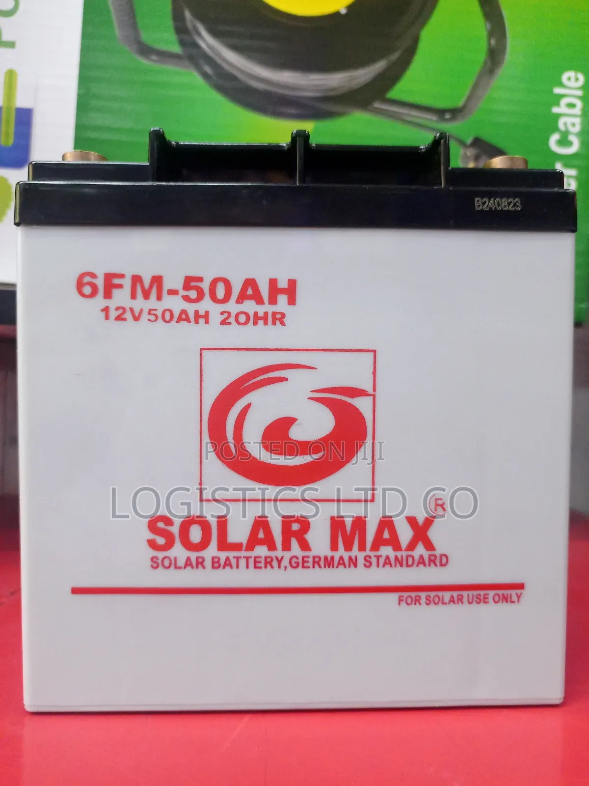 Solarmax 6fm-50ah 12v - 20HR Solarmax Solar Battery Germany