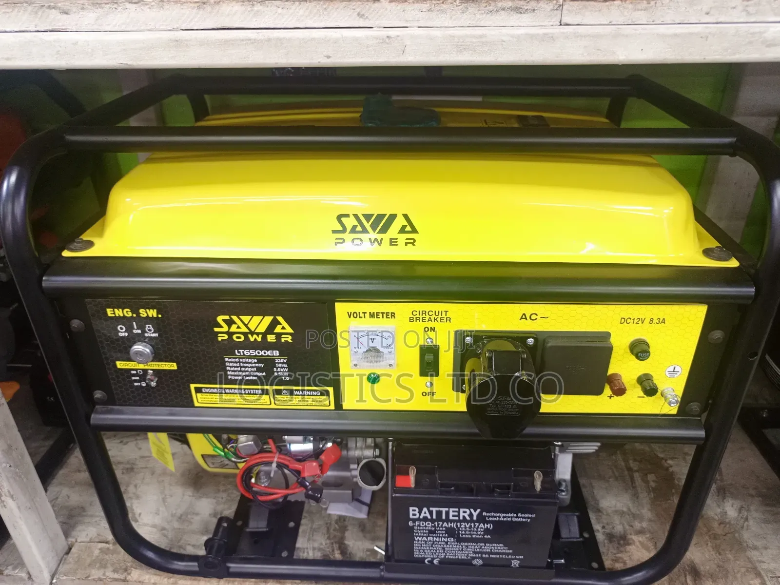 Sawa Power LT6500EB 5.5kva Gasoline Generator