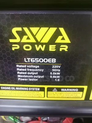 Sawa Power LT6500EB 5.5kva Gasoline Generator