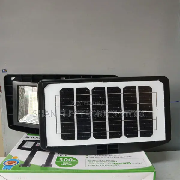 Cclamp 300w Dusk to Dawn Solar Powered Streetlight