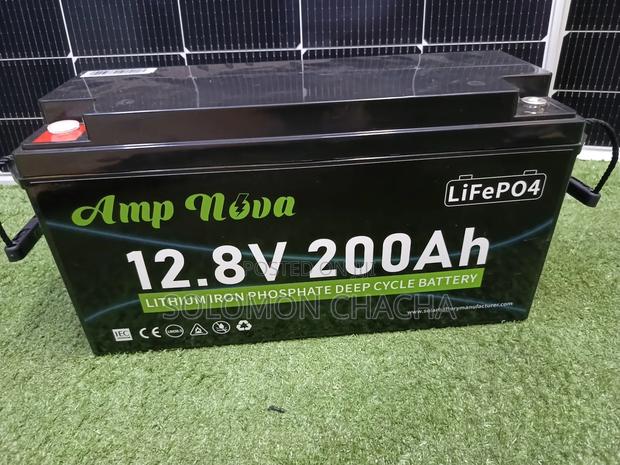 Amp Nova 12.8V 200ah Lithium Phosphate Deep Cycle Battery