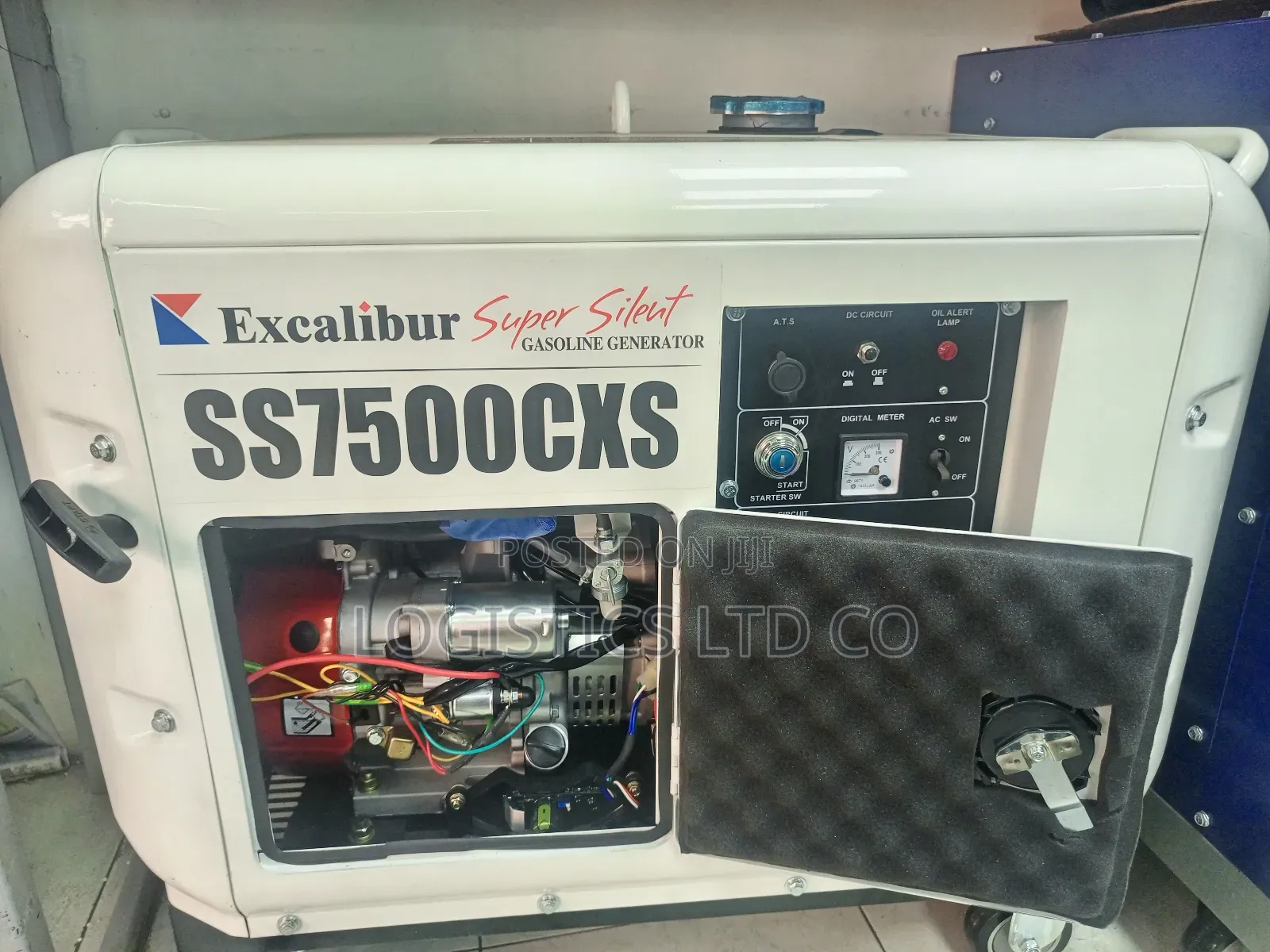 Excalibur Super Silent Ss7500cxs 7.5kva Gasoline Generator