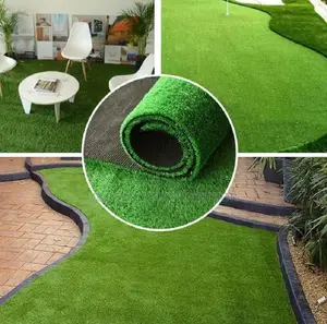 Lush Artificial Turf Grass Carpet