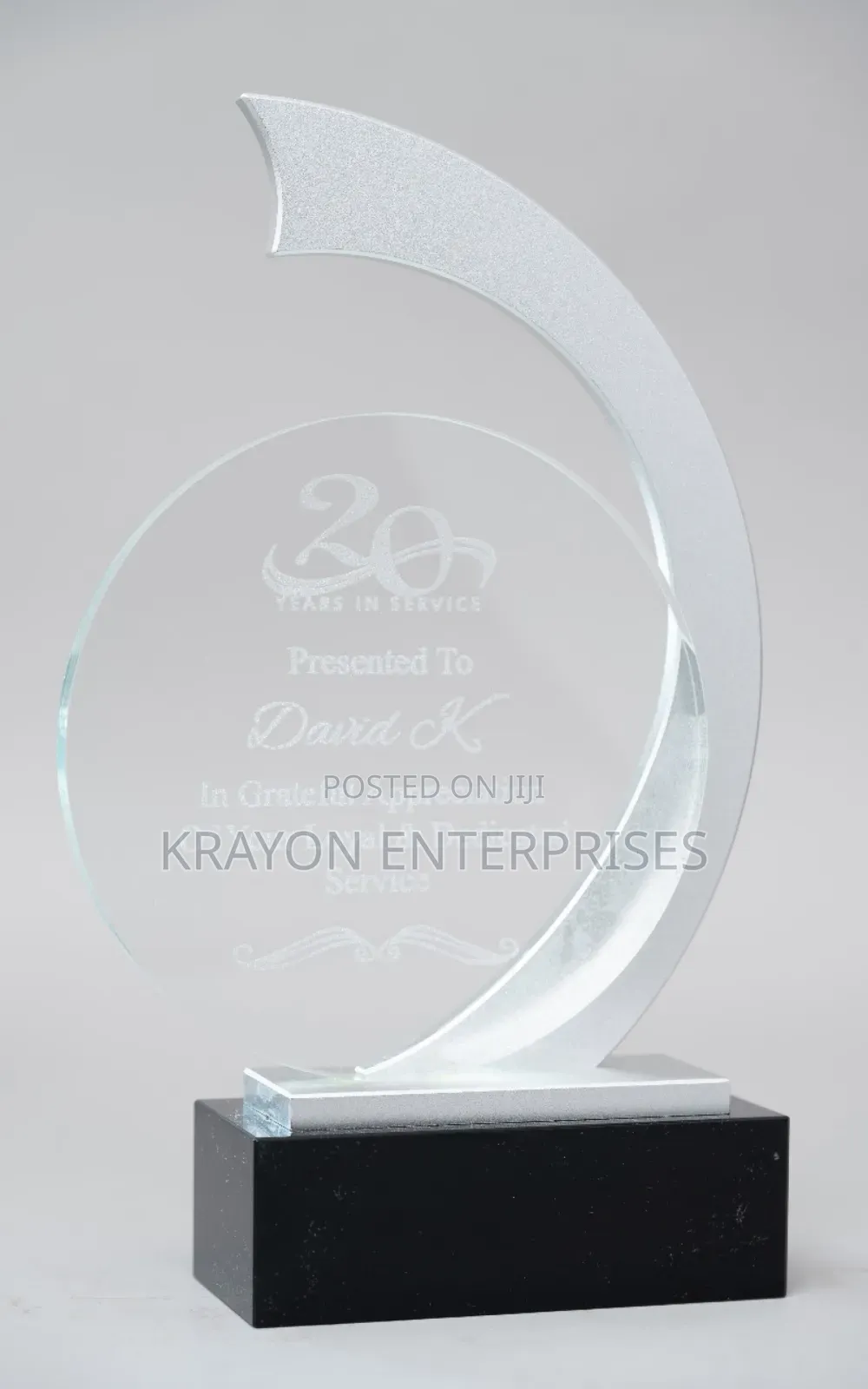 Silver Crystal Award