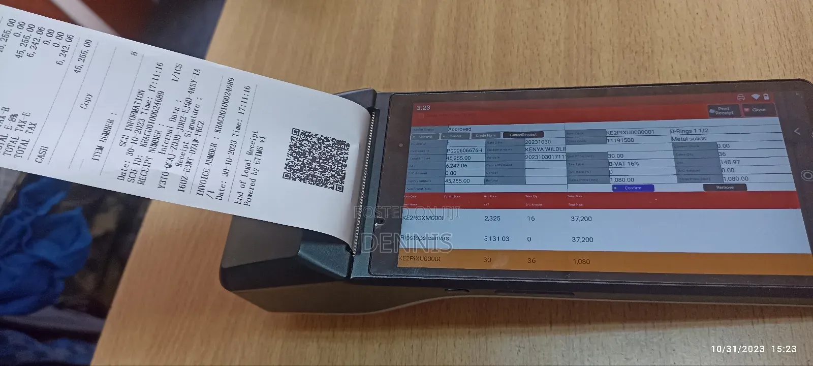 Android Smart Pos,CS30 - Etims ETR MACHINE