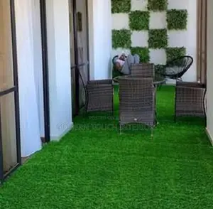 Balcony Green Grass Carpet