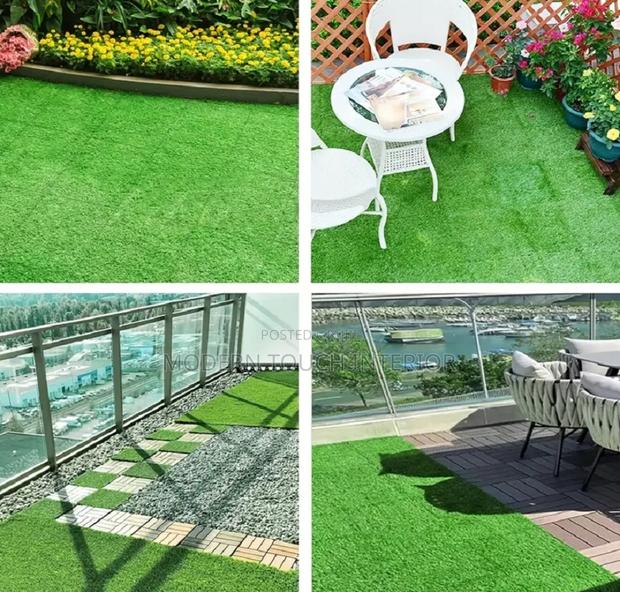 Soft Green Artificial Grass Carpet