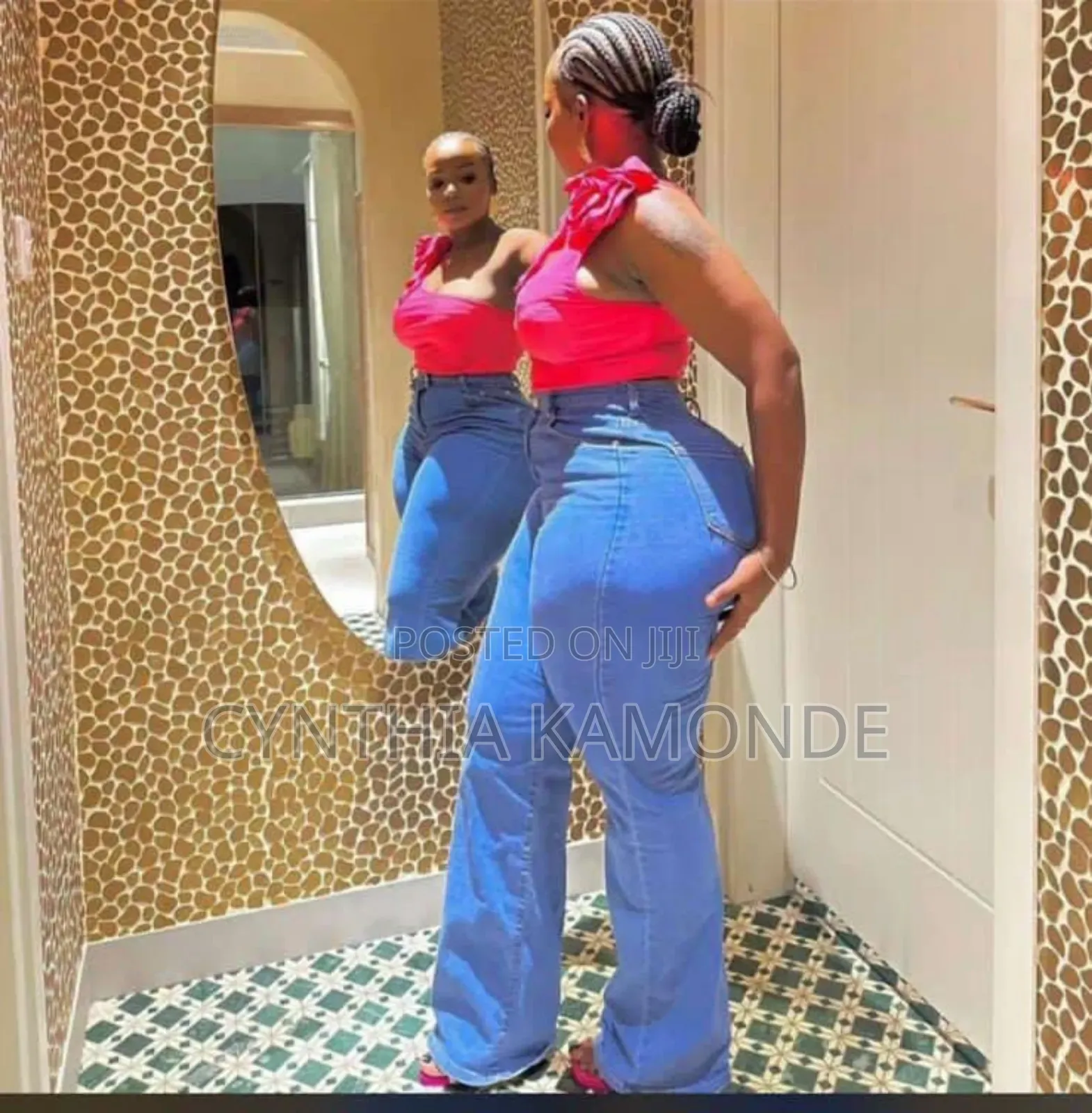 Mummy Jeans Plain Colors
