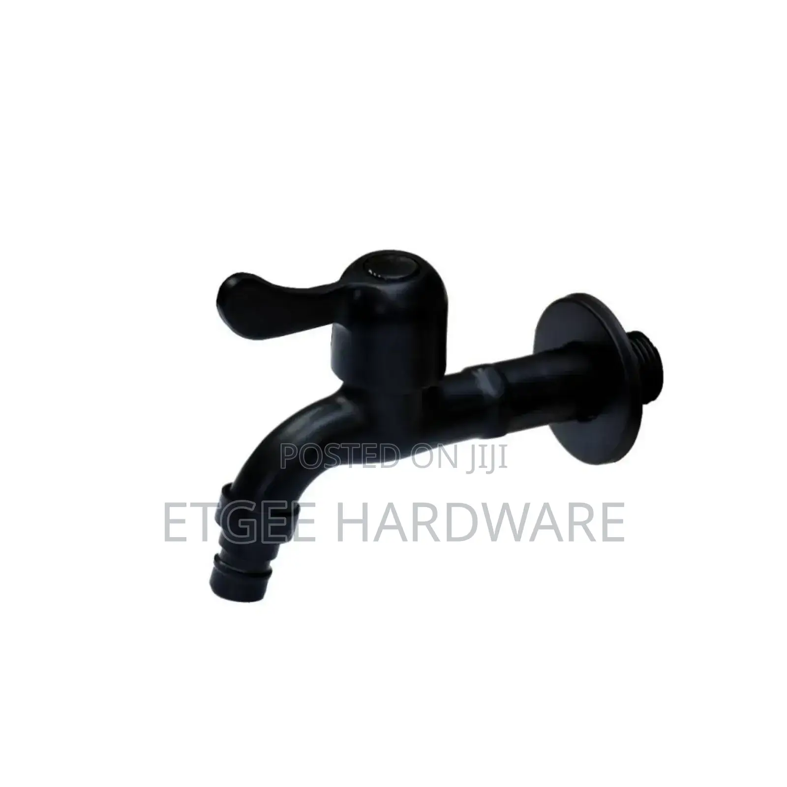 EG6468 – ( SS304 ) 10cm Extended Bib Tap – Black )