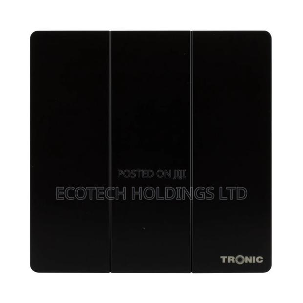 Executive 3 Gang 2 Way Switches(Black)My5