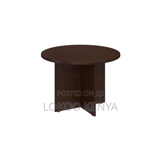 Conference Table: 4 Ft Round Mini-Conference Office Table - thumbnail 6