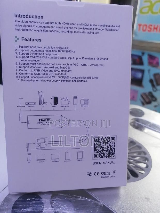 Usb Type C 2in1 Capture Card - thumbnail 2