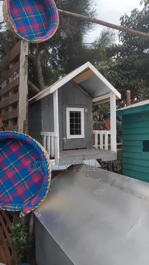 Kennel With a Porch