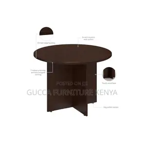 Conference Table: 4 Ft Round Mini-Conference Office Table