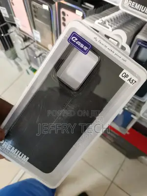 Puloka Leather Case for Oppo A57 -Black-