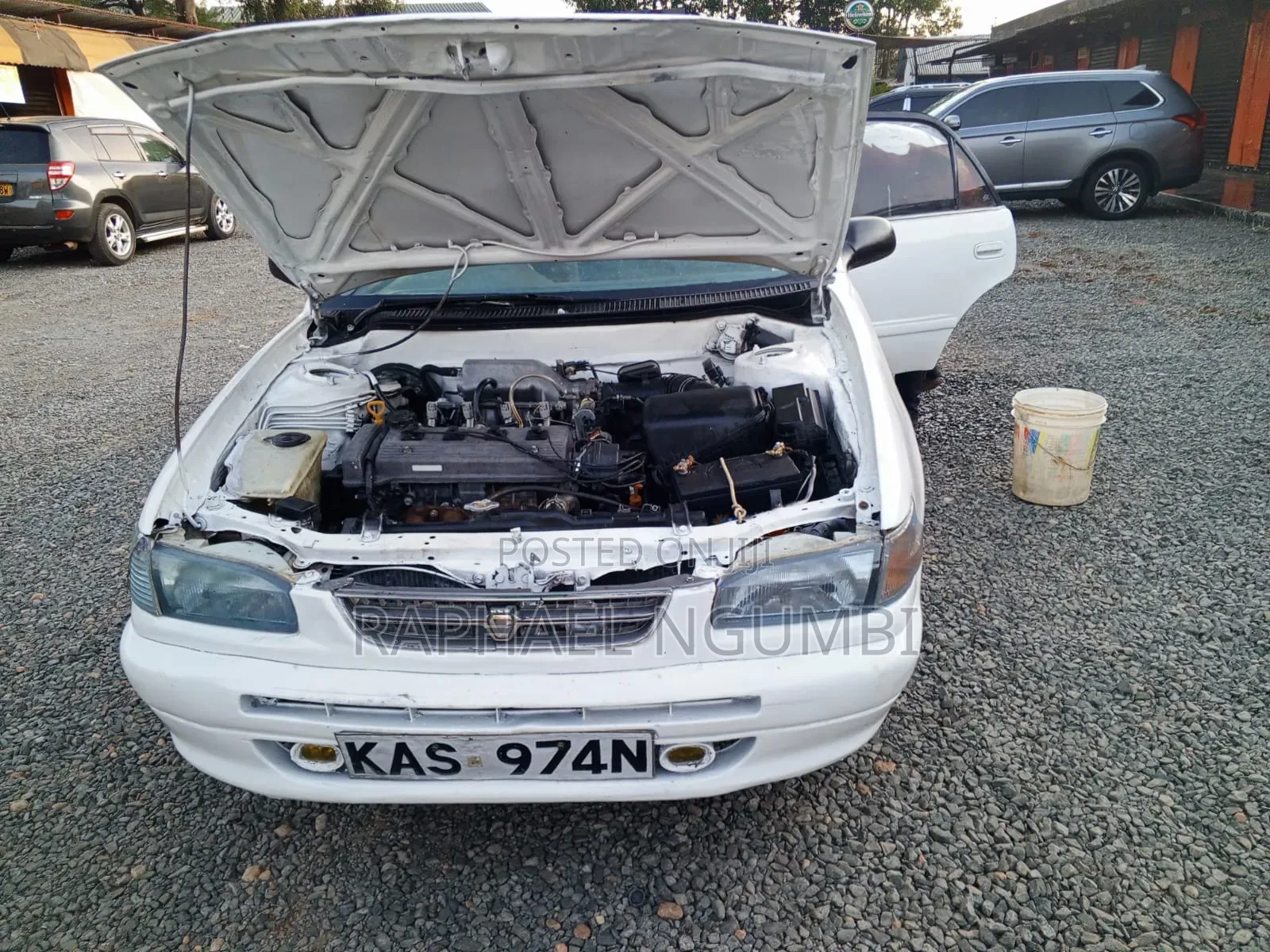 Toyota Sprinter 1998 White