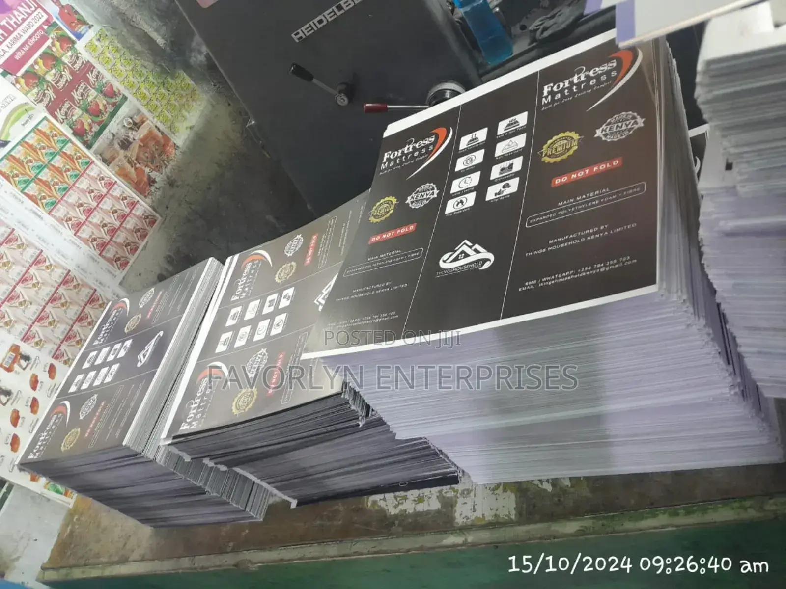 Chipboard Bulky Printing