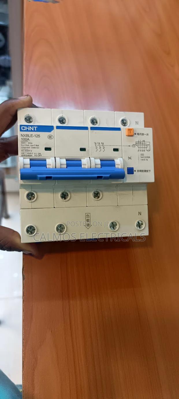 100a RCCB 4pole - main view
