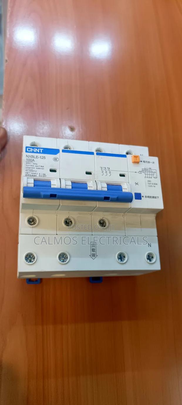 100a RCCB 4pole - thumbnail 3
