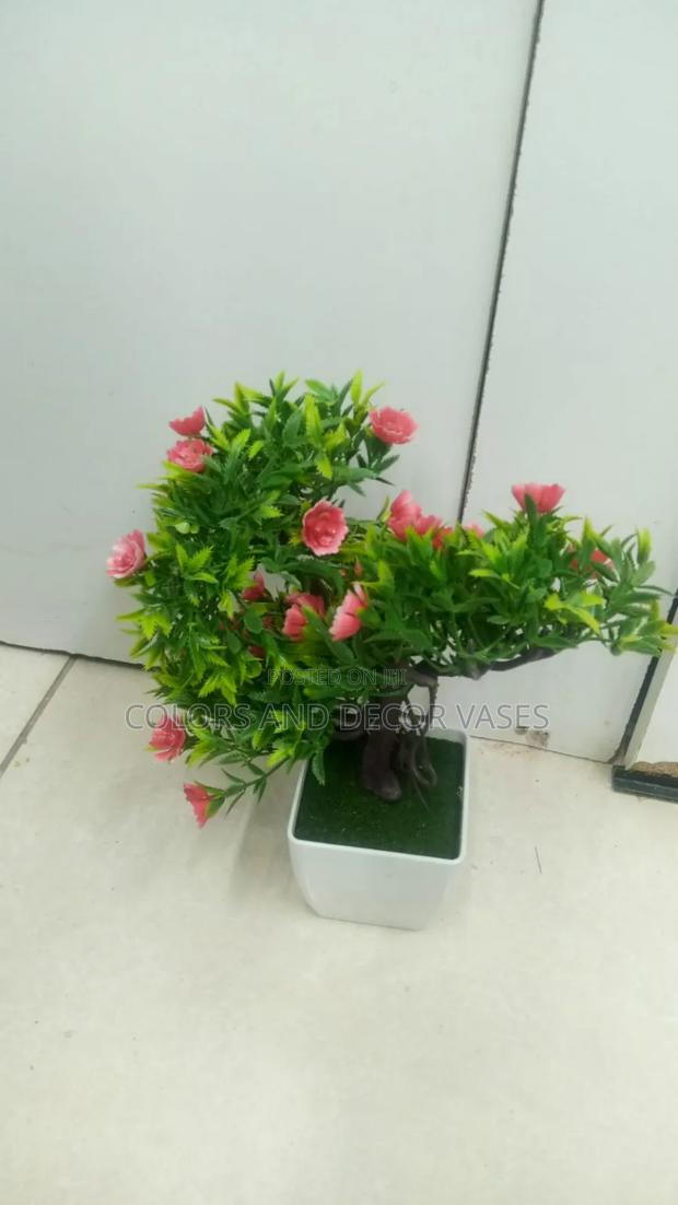 Red Flowered Bonsai Artificial