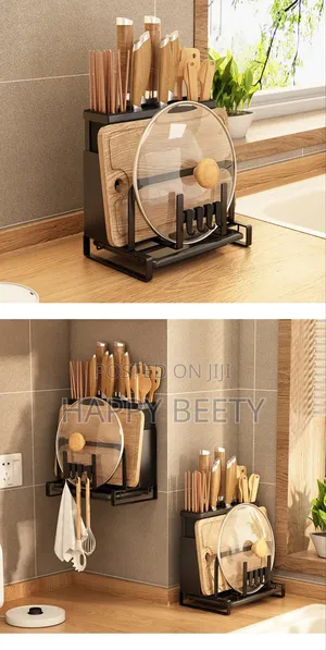 Knife Rack Wall Hanging Kitchen Chop Stick/Chopping Board