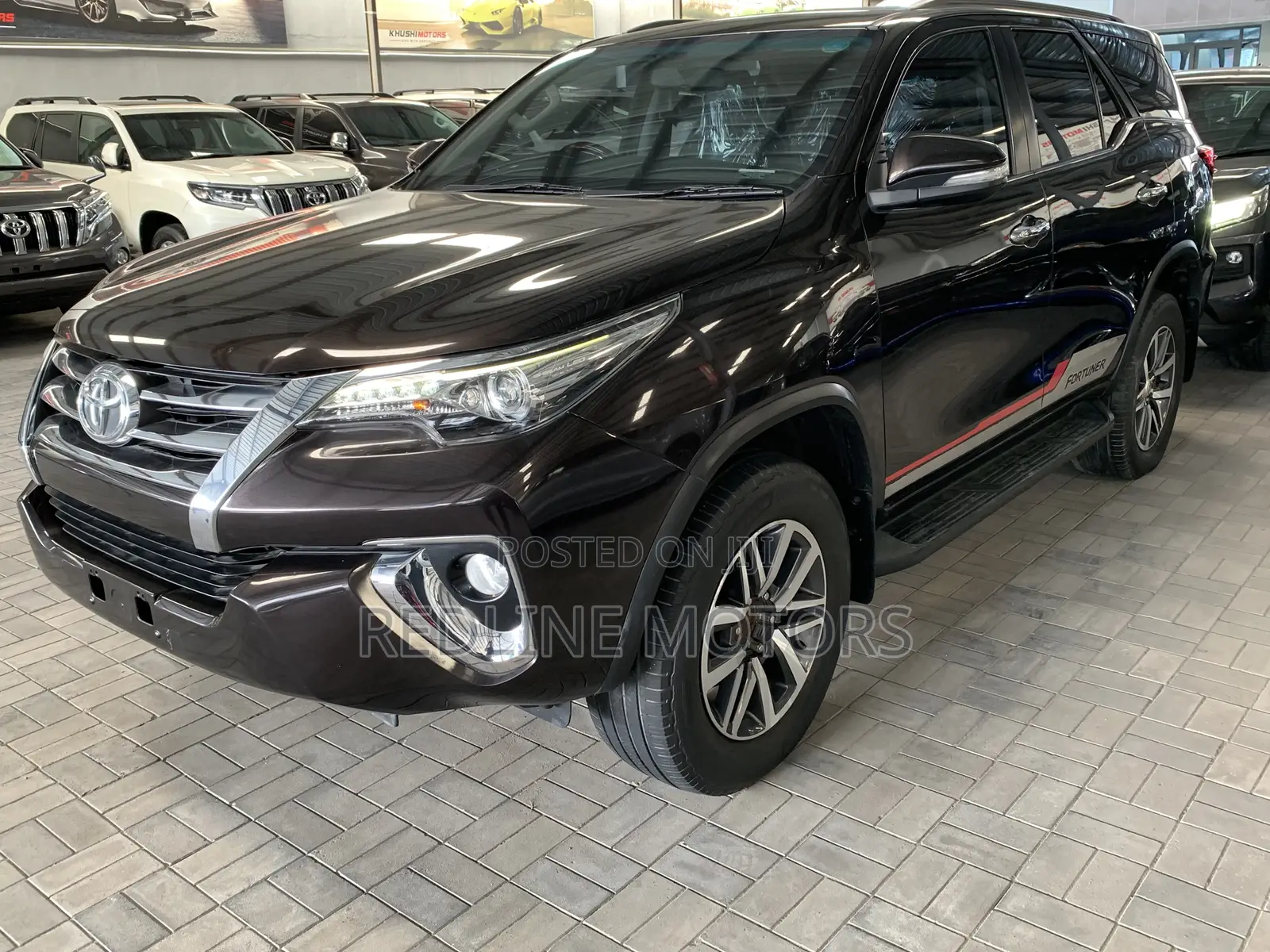 Toyota Fortuner 2015 Brown
