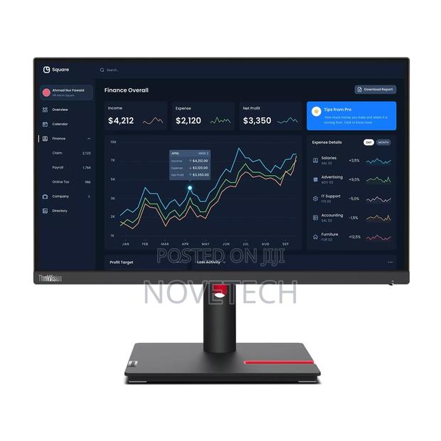 Lenovo Thinkvision S22e-19 22 INCHES Flat Panel Monitor 1080 - main view