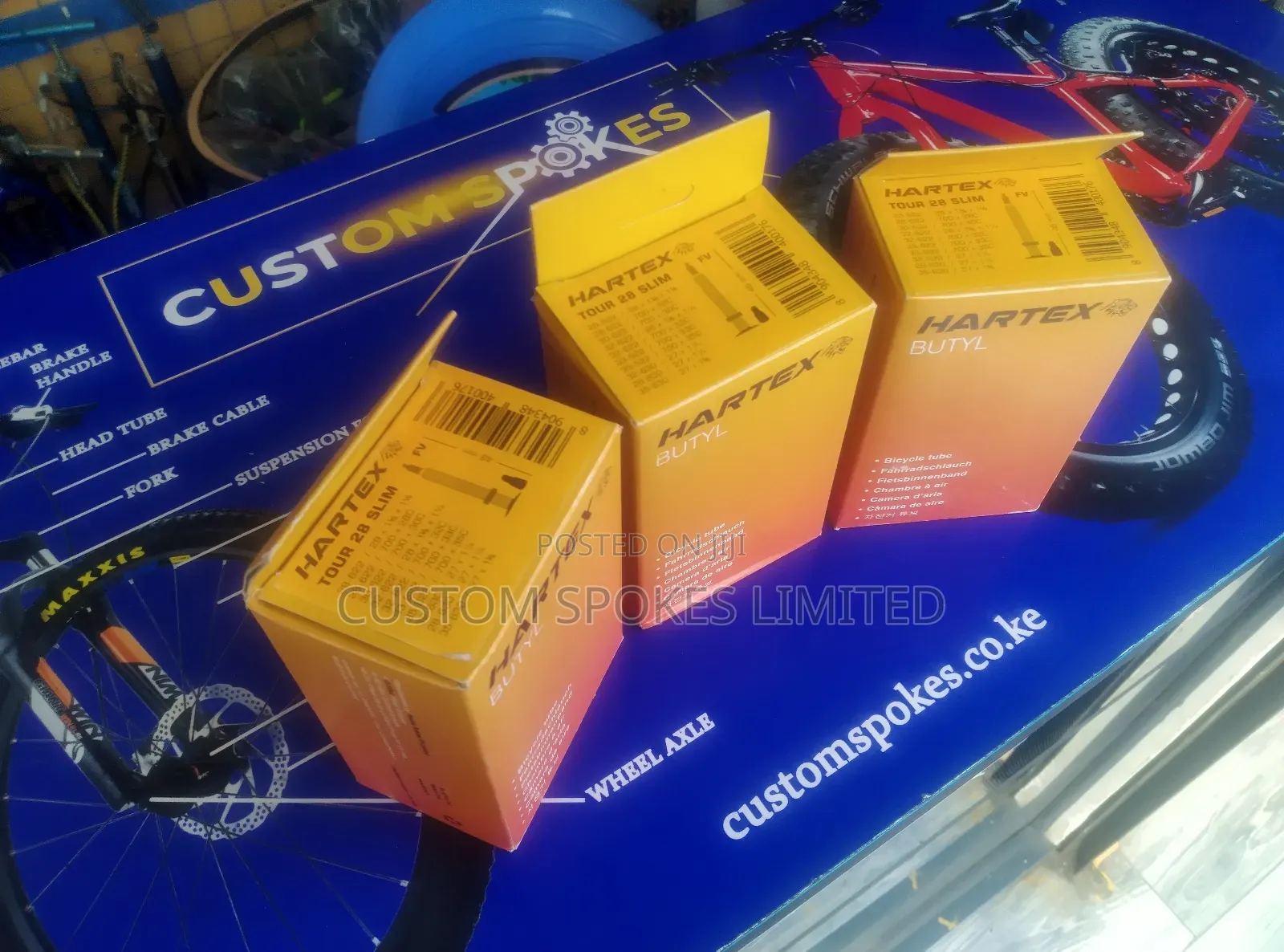 Road Bike 28,30,32,35C Compatible Tube (Presta)