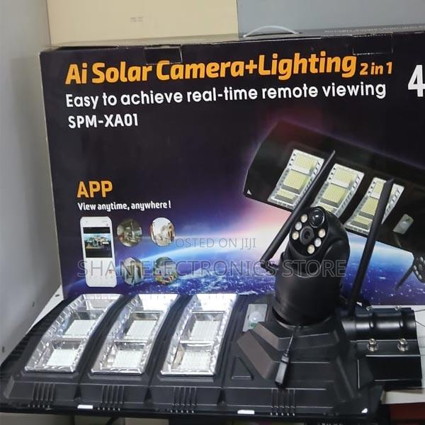 New Arrival 4g CCTV- V380 Solar Street Light With CCTV Camer