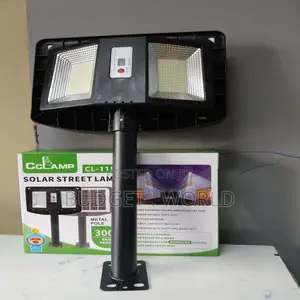 Cclamp 300w Automatic Solar Powered Street Lamp