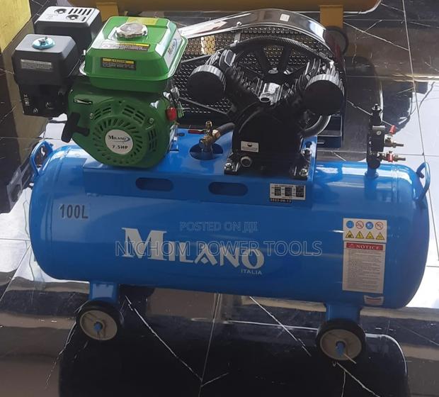 Milano Engine Driven 100ltrs Air Compressor 7.5hp - main view