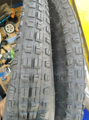 26x2.40 Durable Wide Bicycle Tyre + Tube