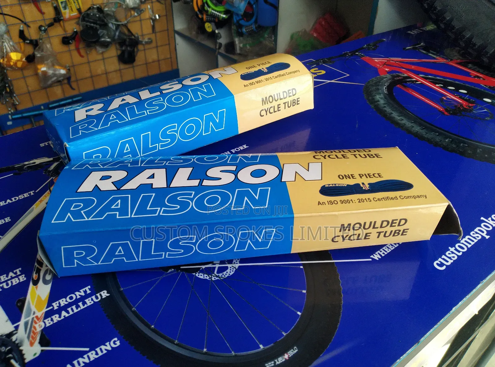 26x2.40 Durable Wide Bicycle Tyre + Tube