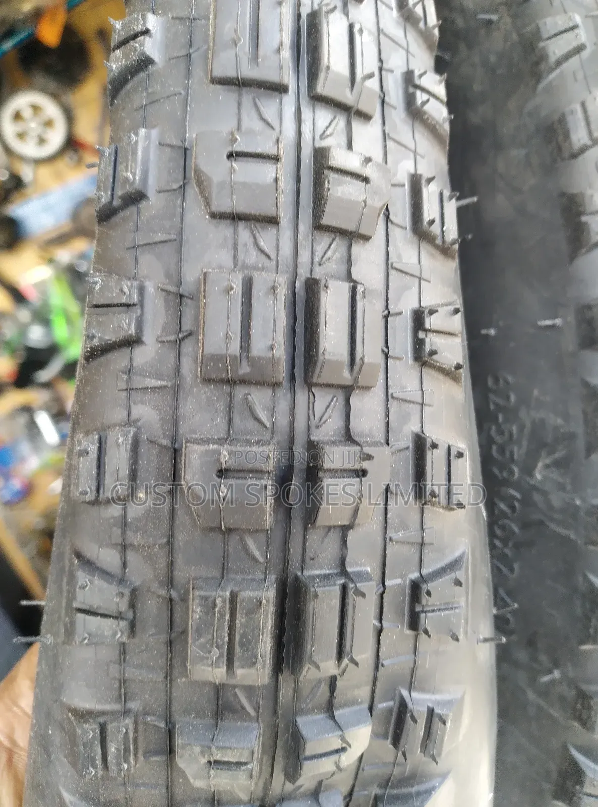 26x2.40 Durable Wide Bicycle Tyre + Tube