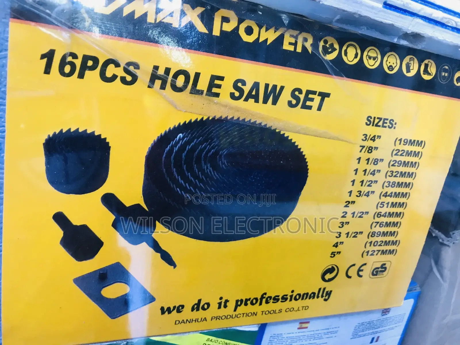 16pc Hole Saw Set