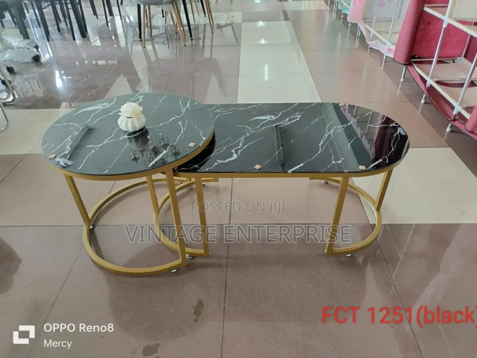 #Black Marble Coffee Table*