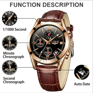 #Restocked Lige Chronograph Gents Watch