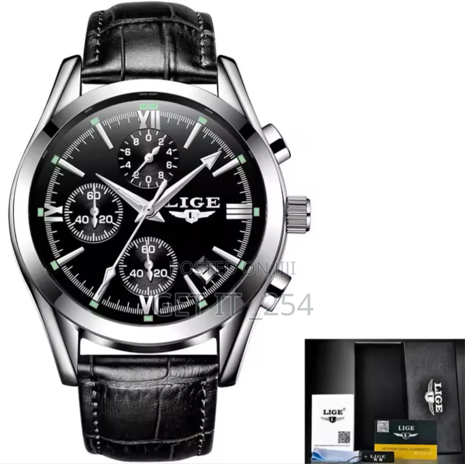 #Restocked Lige Chronograph Gents Watch