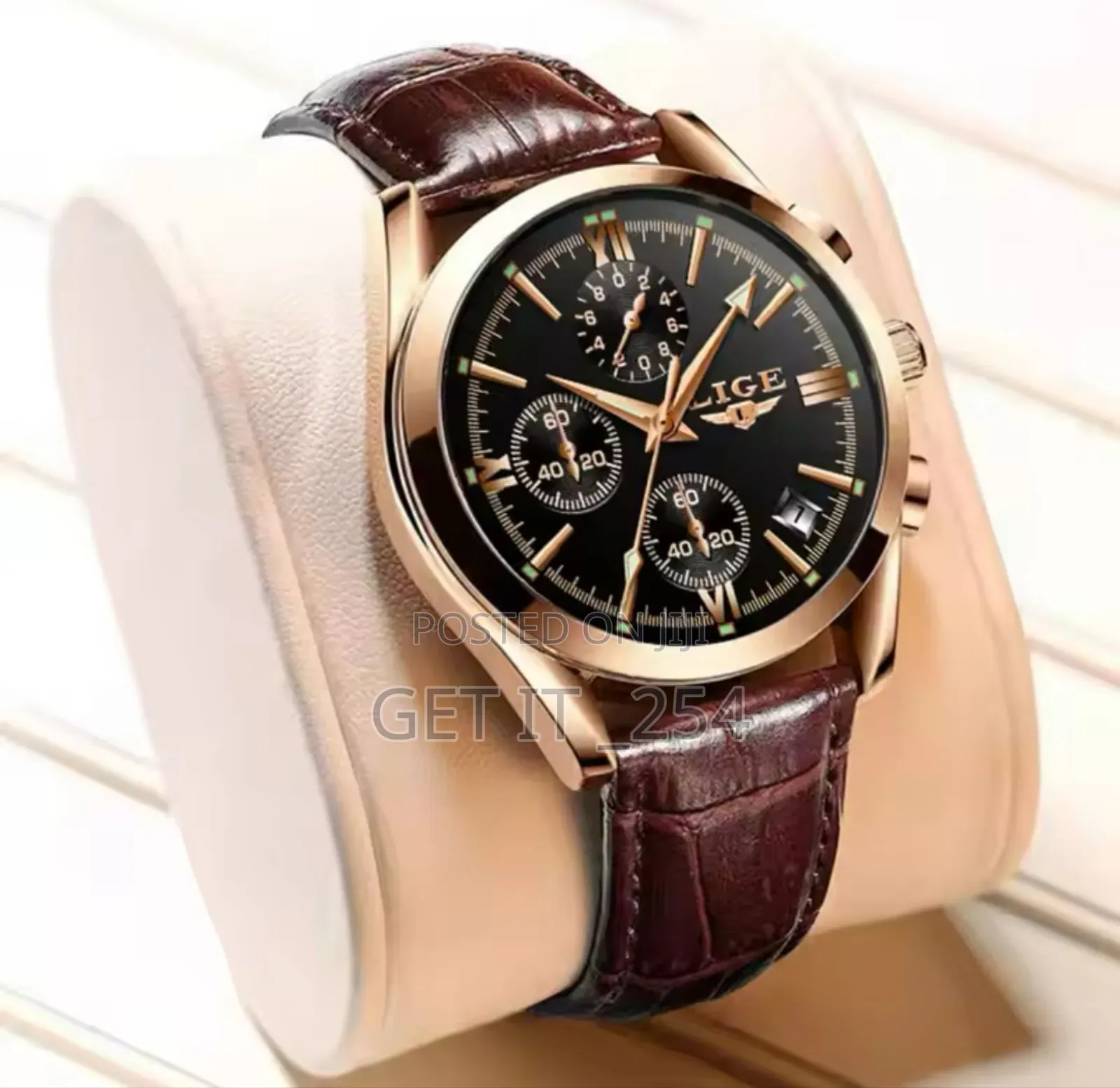 #Restocked Lige Chronograph Gents Watch