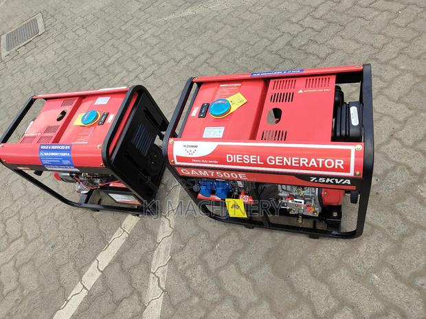 Gam Diesel Open Set 7.5kva Generator. - thumbnail 3