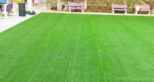 Playground Artificial Green Grass Carpet