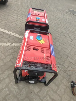 7.5 Kva Diesel Powered Generator Single Phase.