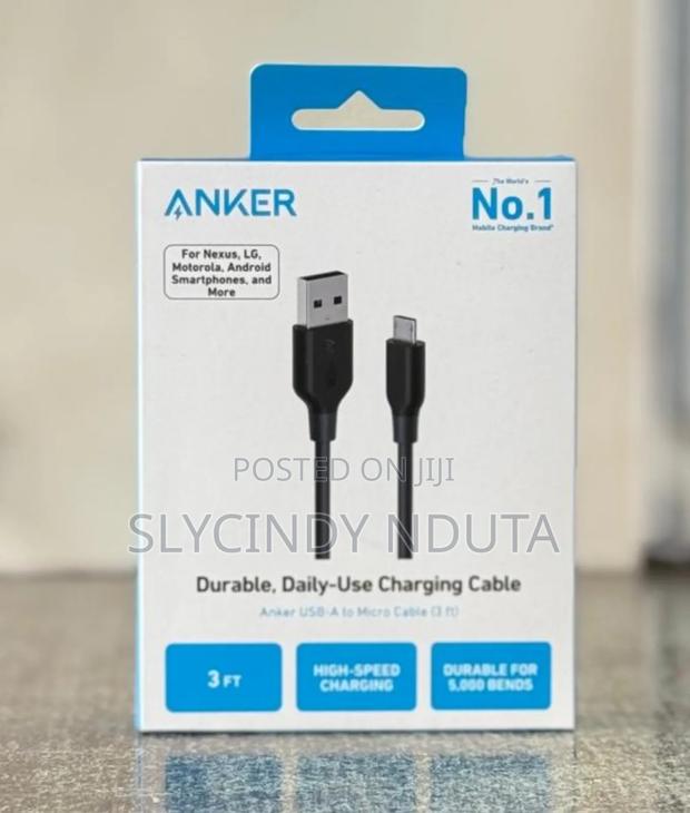 Anker USB-A to Micro Cable 3ft - main view