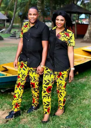 Couple Wear Mix and Matching Shirts